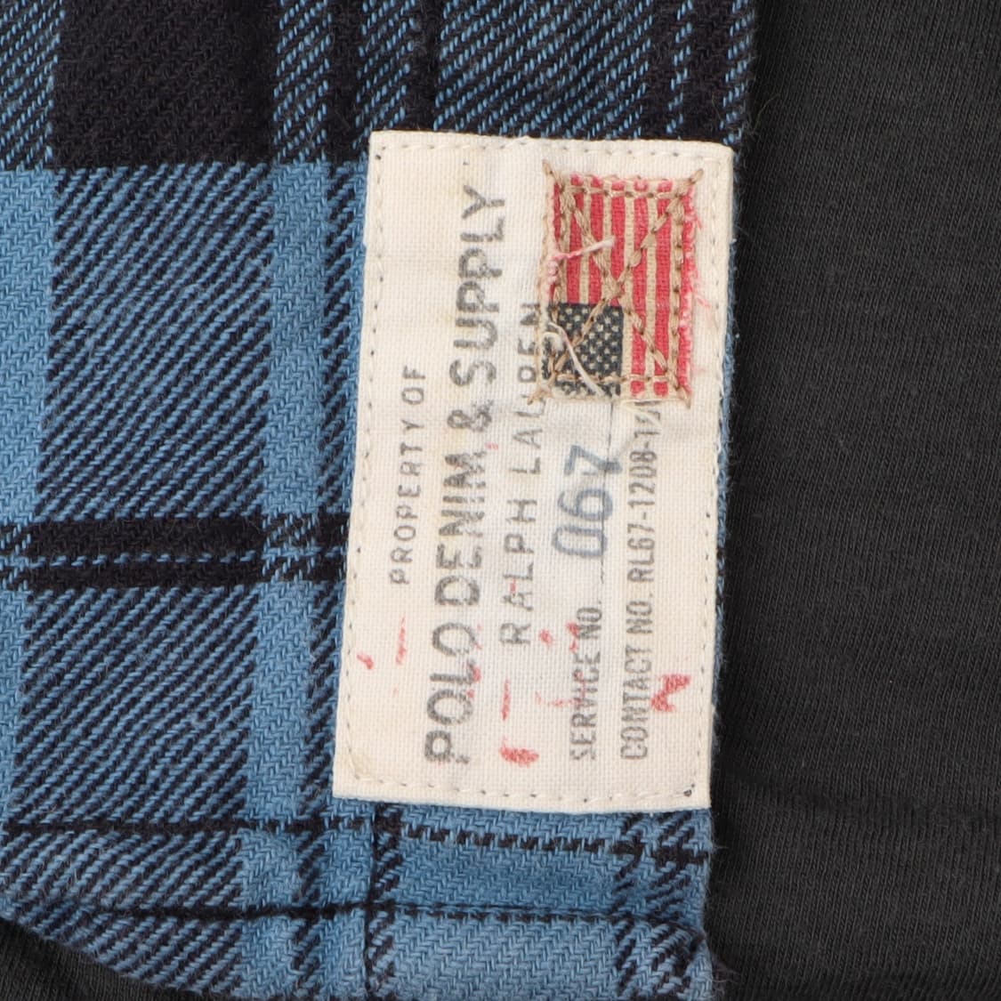 데님앤서플라이 후디드 플란넬 체크 셔츠 상품이미지9