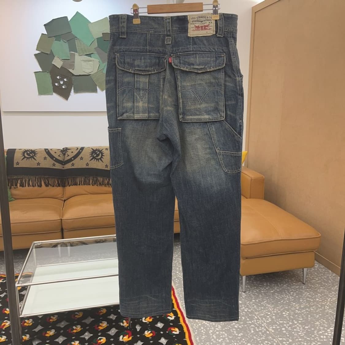 리바이스 올드스쿨 키치 카고 데님팬츠 31인치 C06956 상품이미지4