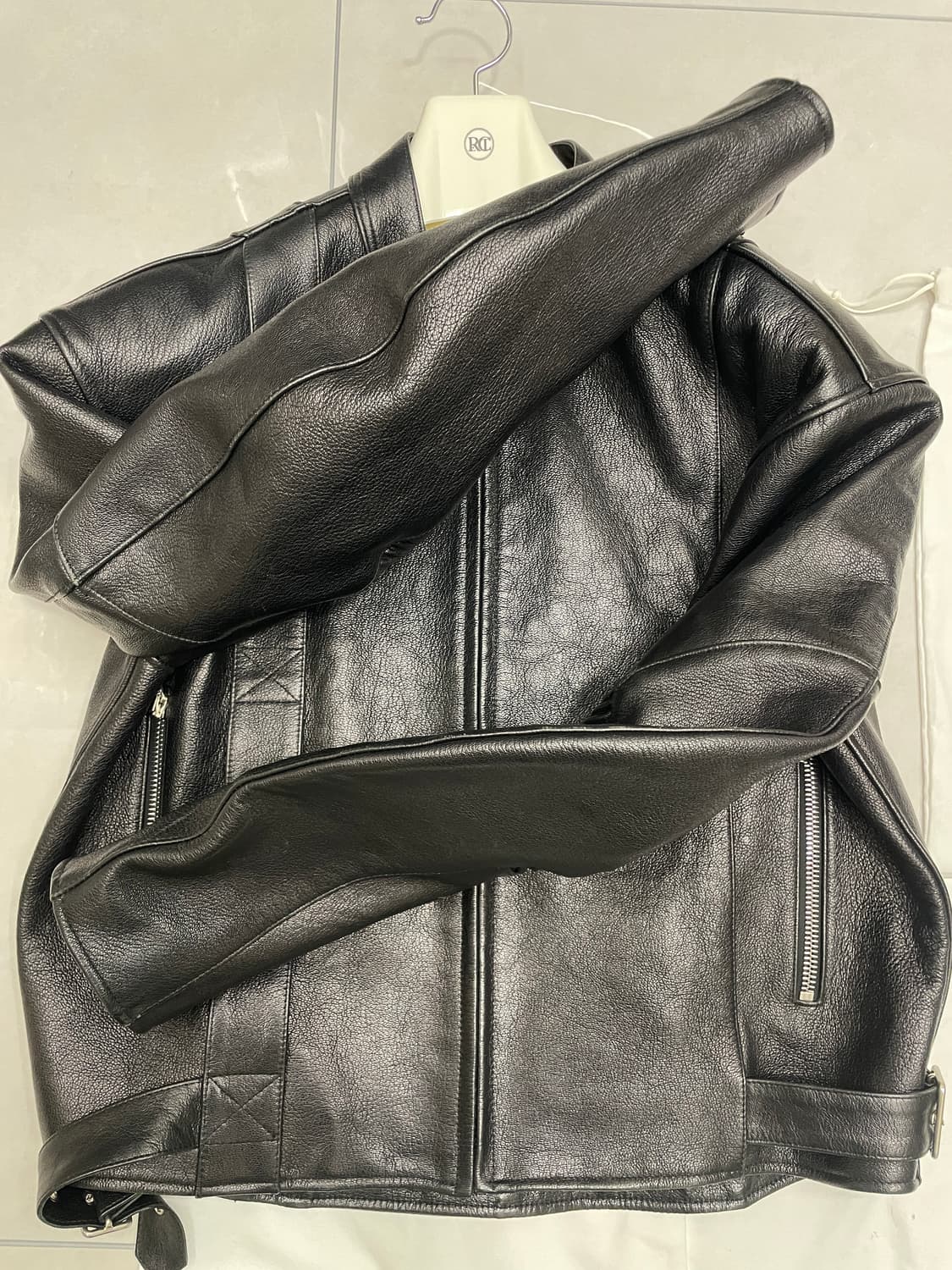 렉토 모터사이클 레더 자켓 상품이미지9