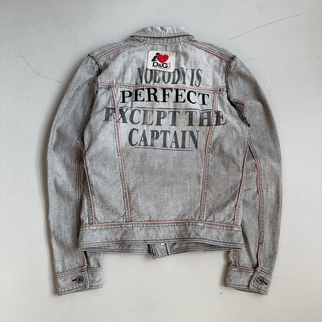 돌체앤가바나 90s 아카이브 인사이드아웃 트러커 데님자켓 상품이미지3