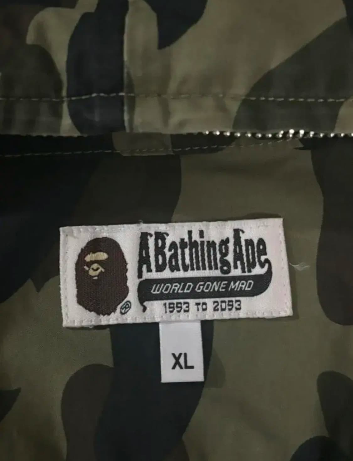 bape 베이프 녹계 셔츠 집업자켓  상품이미지4