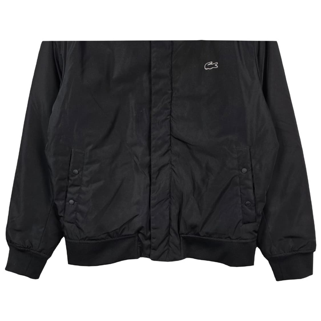 라코스테 하이넥 블루종 자켓 블랙 상품이미지4
