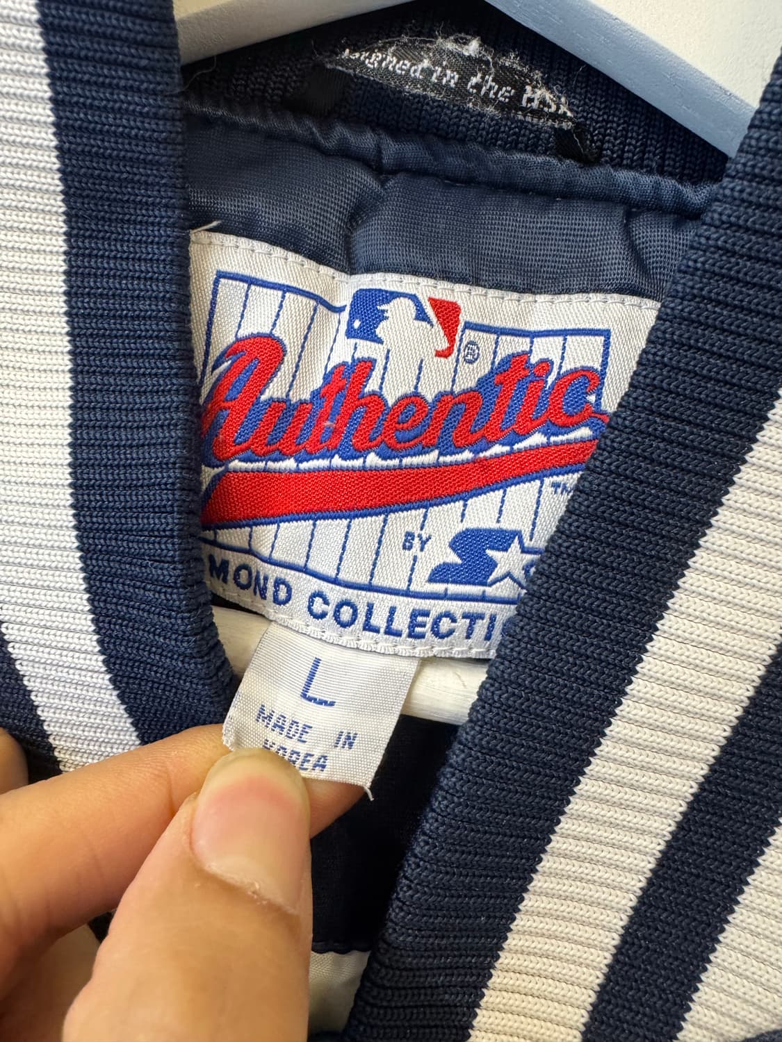 스타터 뉴욕 양키스 바시티 자켓 L 상품이미지3