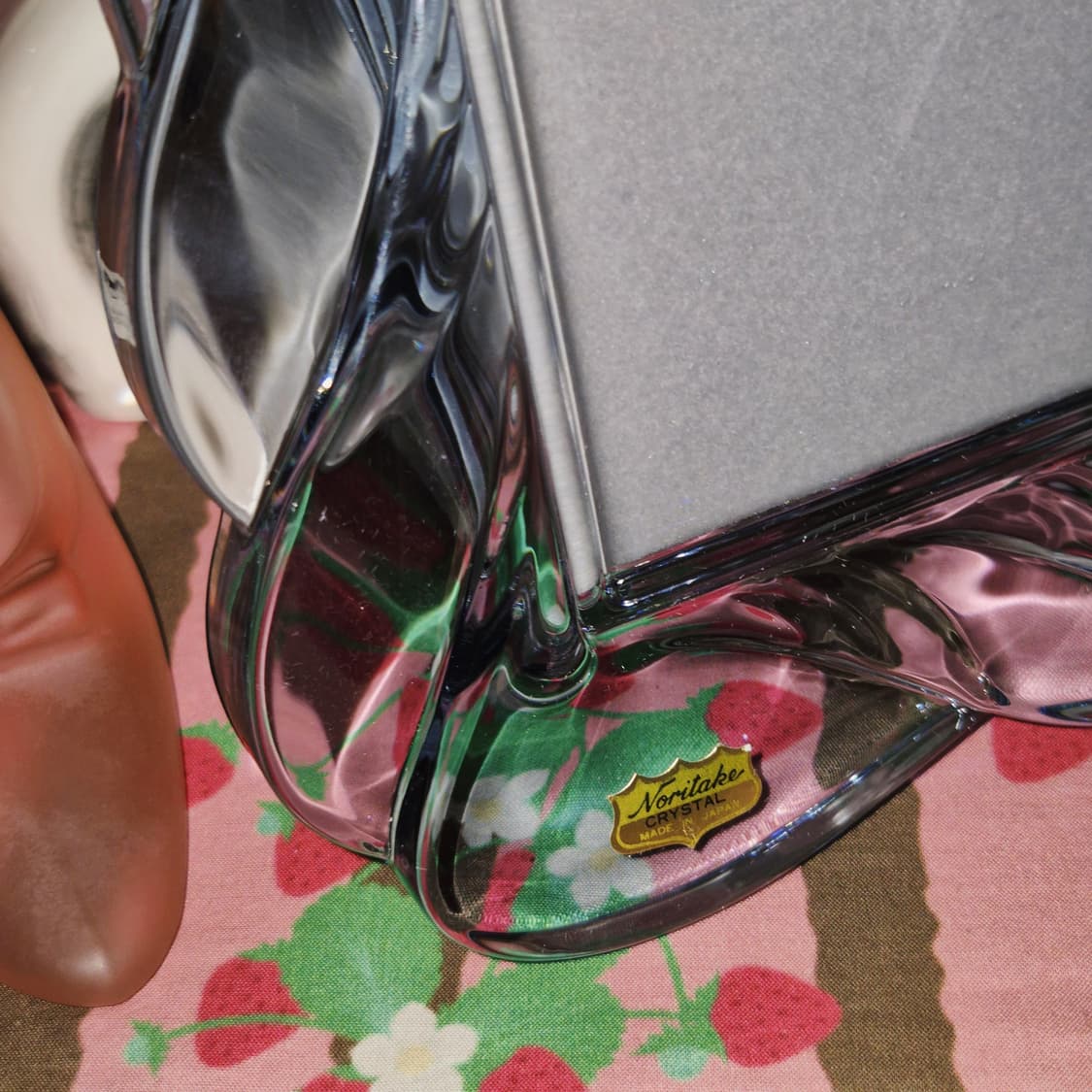 90s 노리다케 블루 크리스탈 스윌 액자 상품이미지8