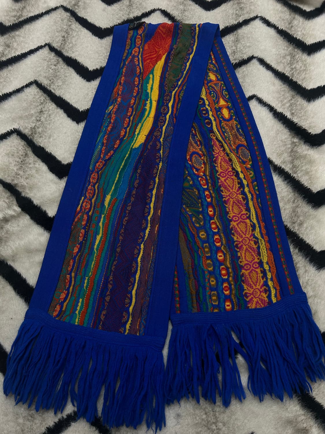 Coogi 쿠지 케이블 니트 목도리 상품이미지2