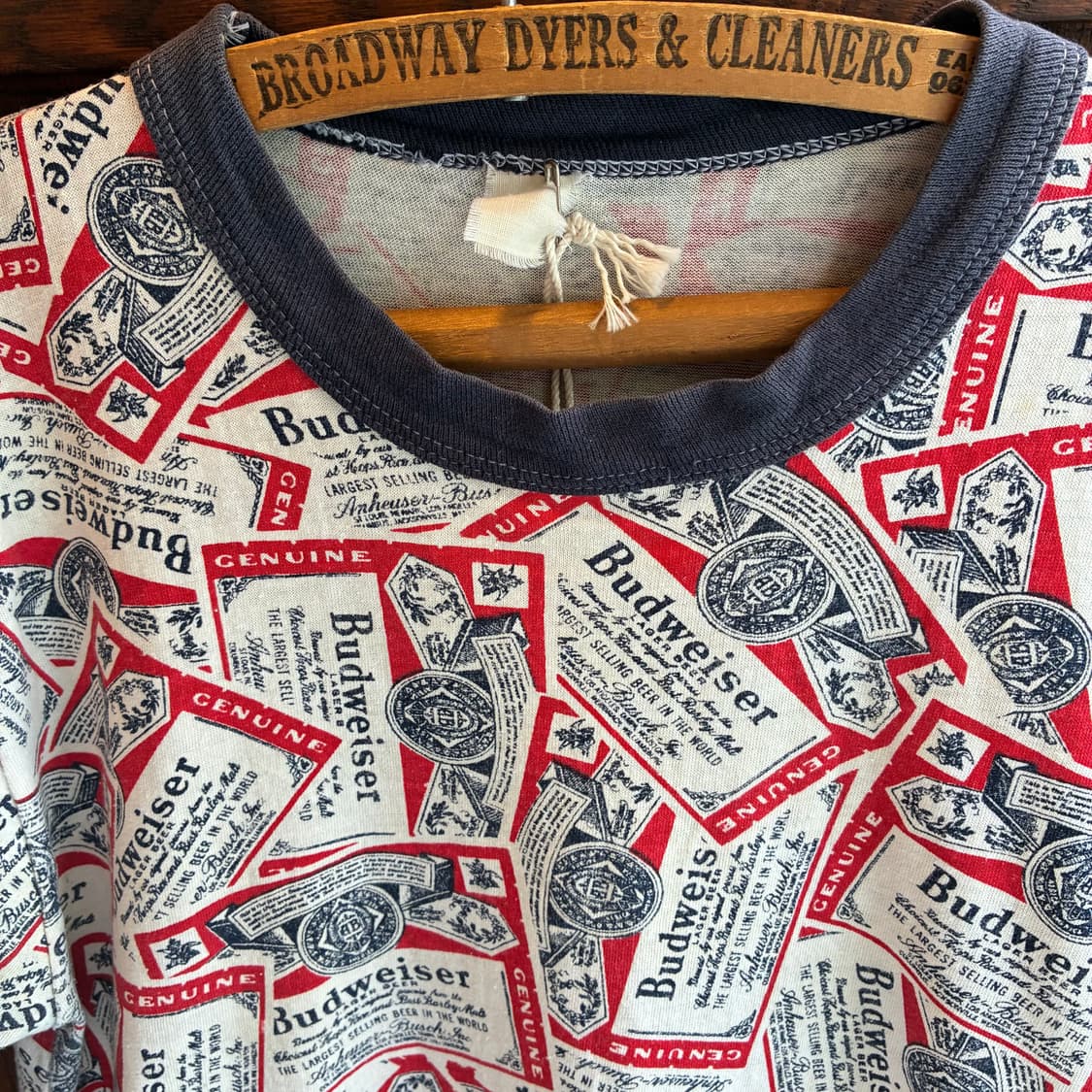 70‘s-80’s Budweiser All Over Print Ringe 상품이미지2