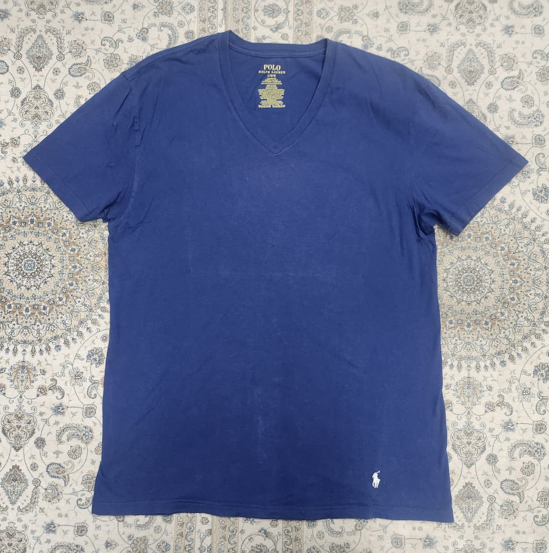 폴로 랄프로렌 V넥 반팔 티셔츠 L 상품이미지1