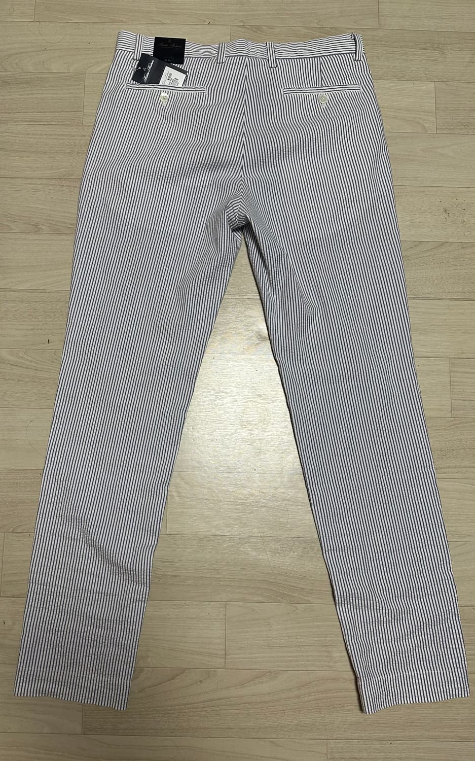 브룩스브라더스 시어서커 팬츠 슬림핏 34사이즈 새상품 판매합니다. 상품이미지2