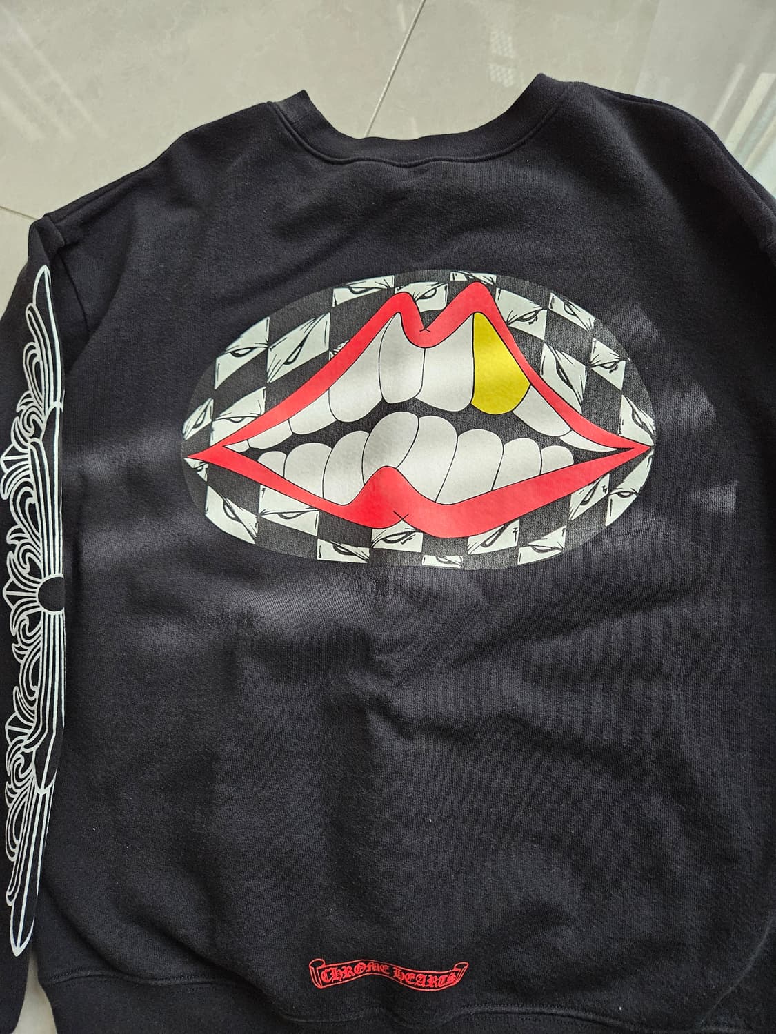 [L]크롬하츠 매티보이 99eyes 맨투맨 판매 상품이미지2