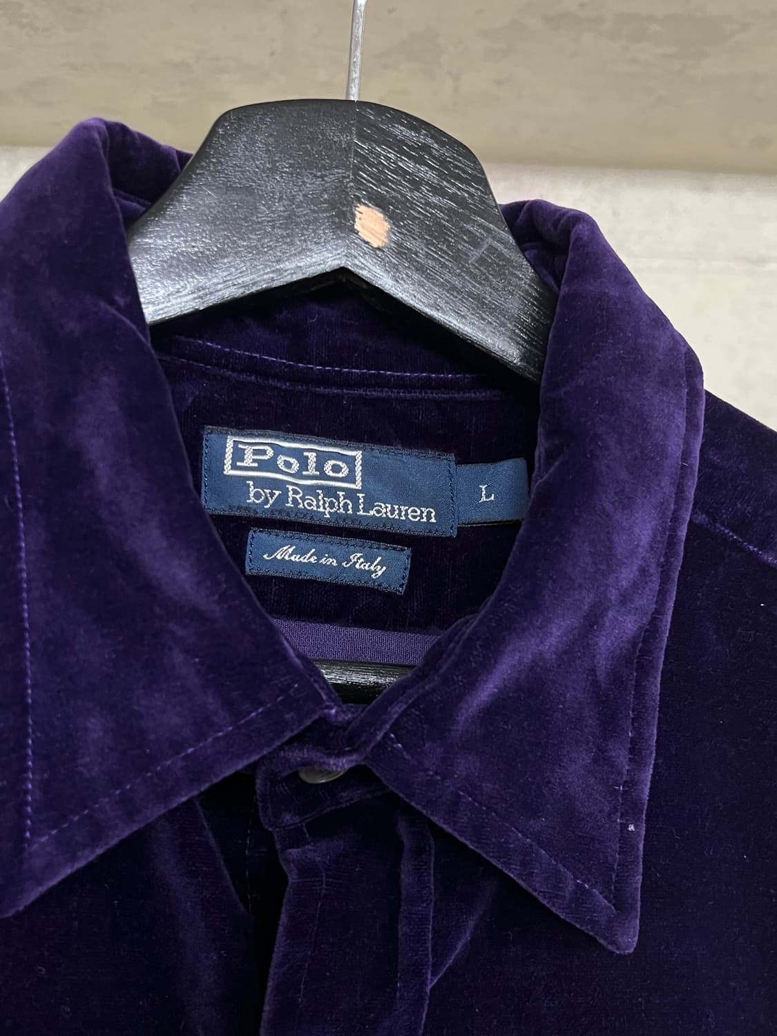 Polo Ralph Lauren Italy Purple Shirts 상품이미지4