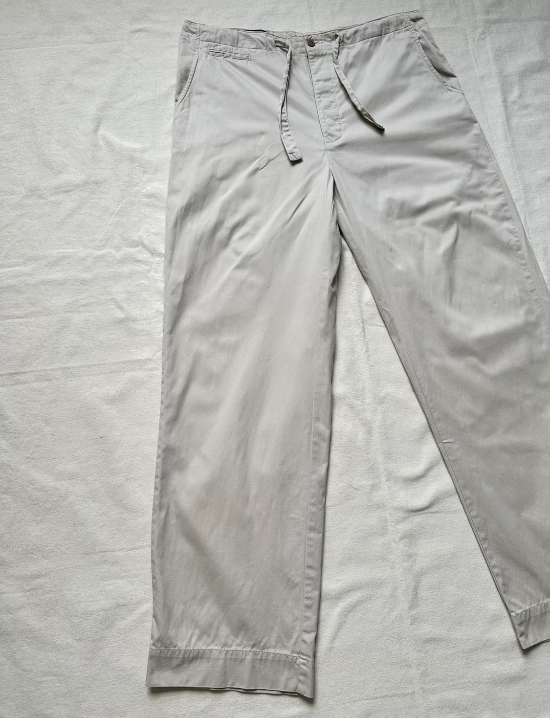 폴로 랄프로렌 스트링 와이드 치노 팬츠 베이지 M (35) 상품이미지3