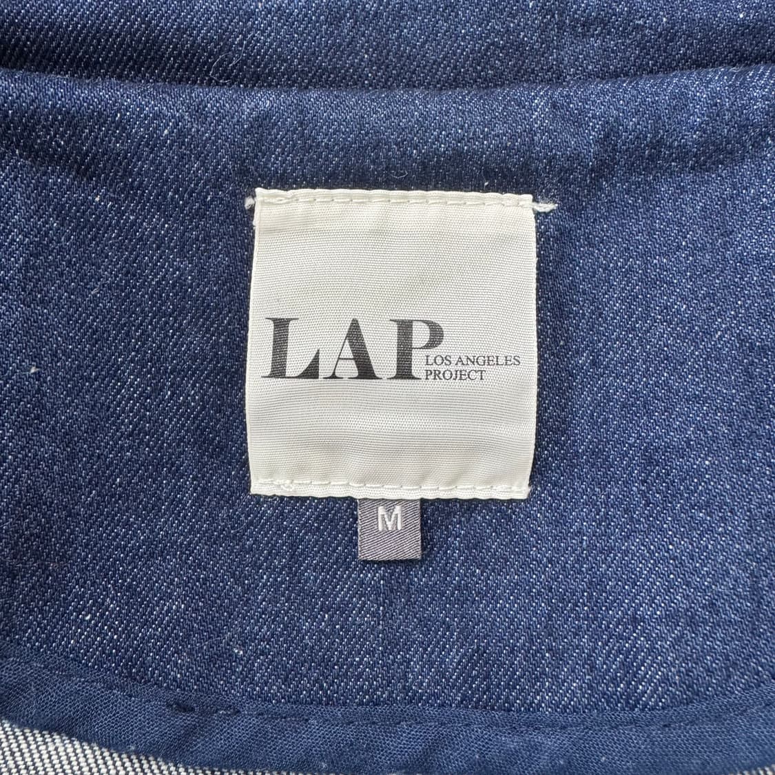 LAP 딘트 데님 트위드 자켓 상품이미지6