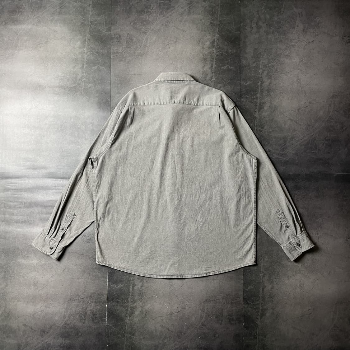 WRANGLER 랭글러 빈티지 그레이 코튼 워크셔츠 A00625 상품이미지7