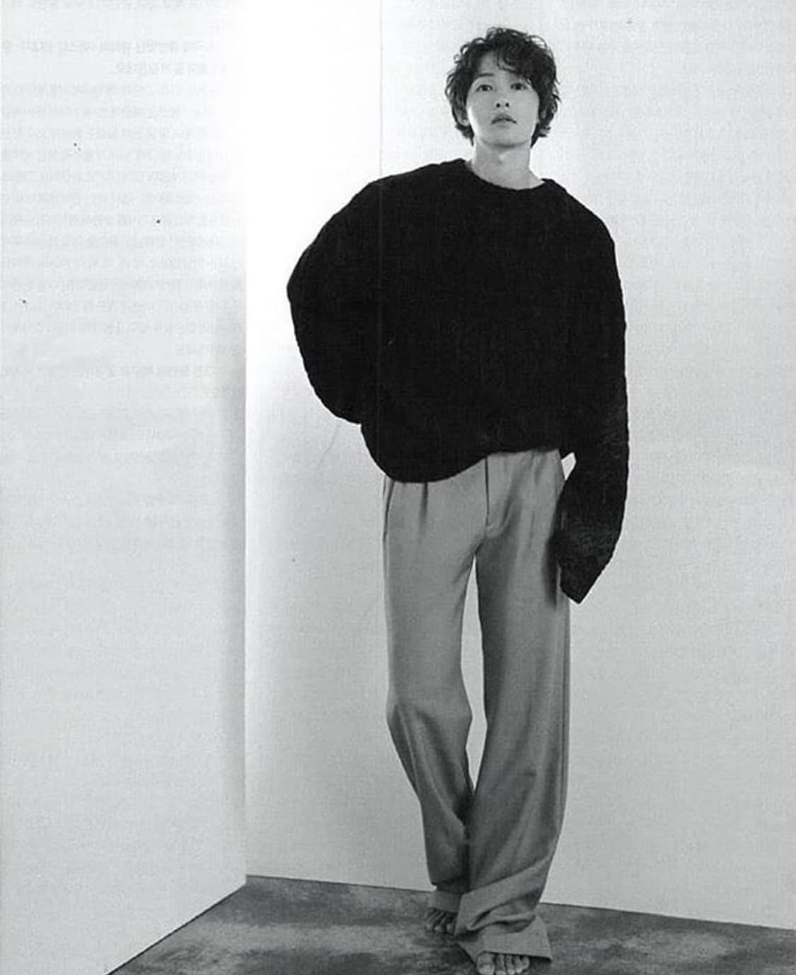 M/ 준지 20FW 아란 케이블 니트 상품이미지1