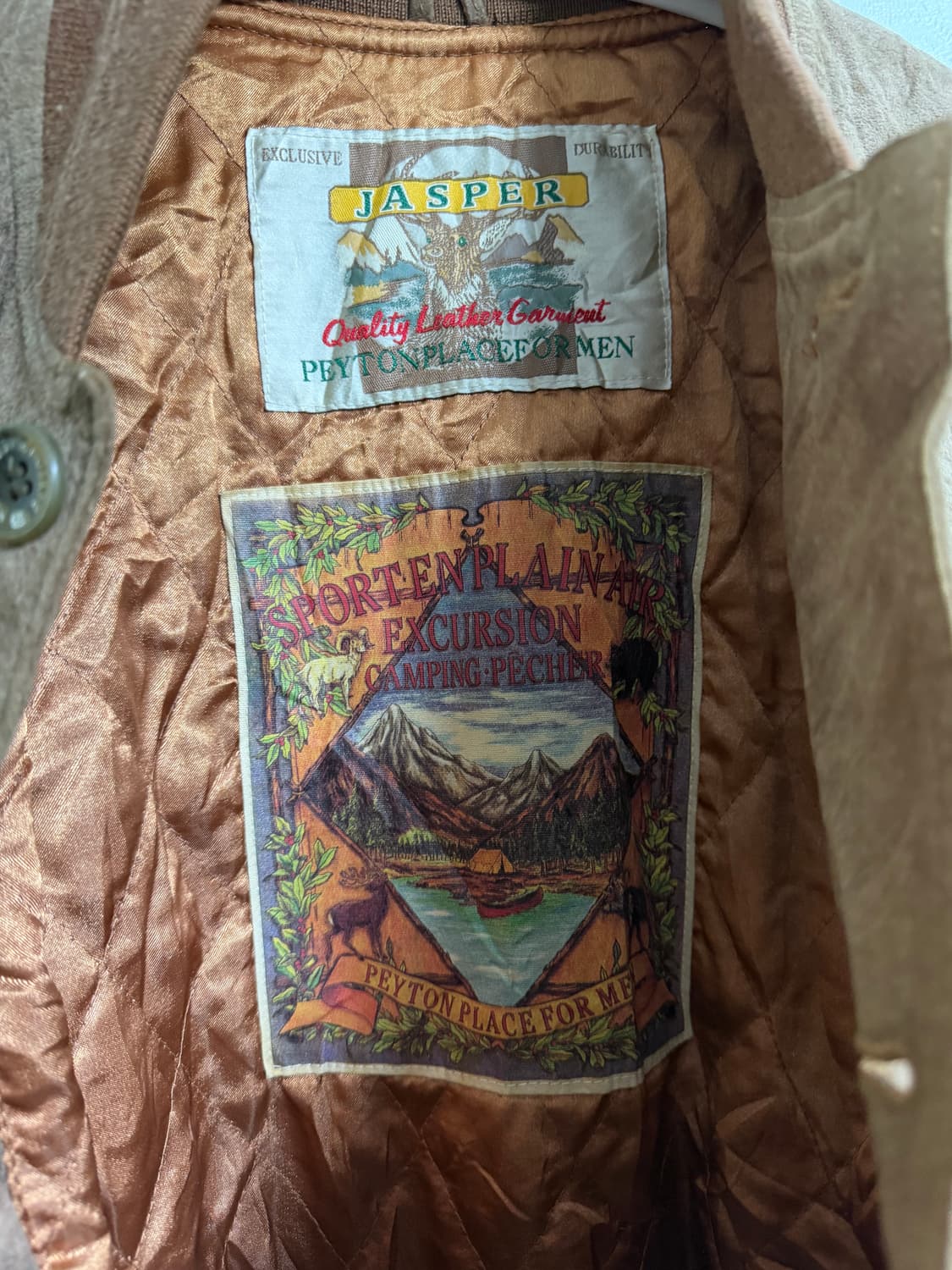 90s 페이튼 플레이스 스웨이드 블루종 상품이미지3