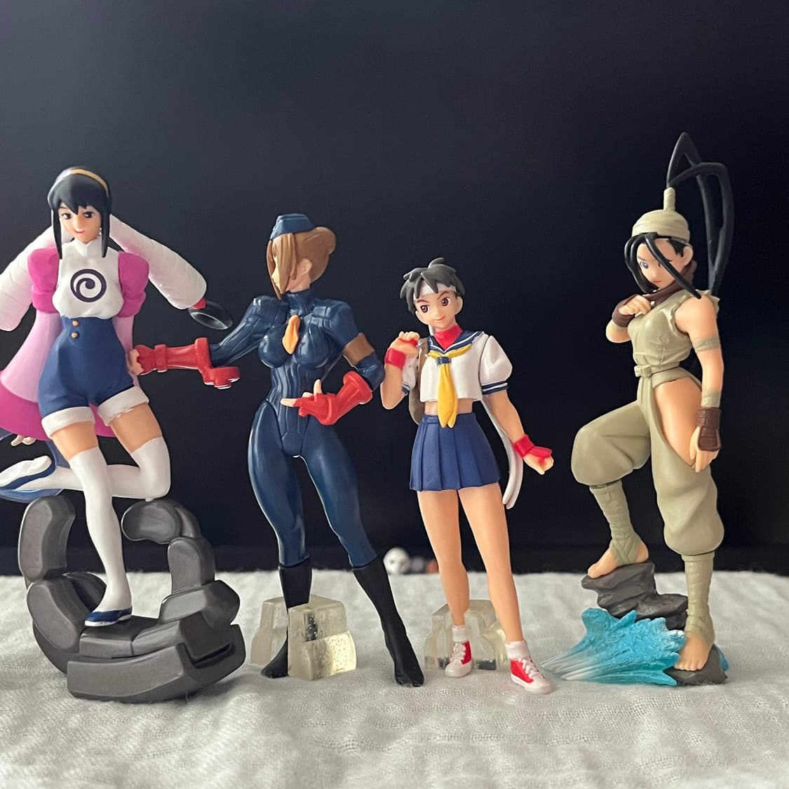 고전레어) 캡콤 걸즈 피규어 세트 / 스트리트파이터 춘리 사쿠라 릴리스 상품이미지3