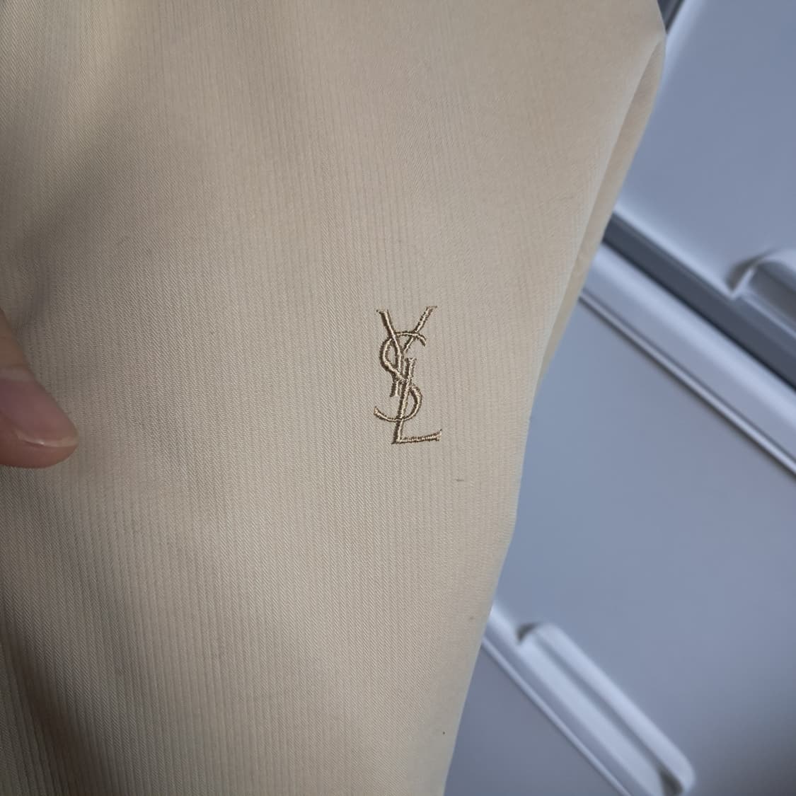 입생로랑 남성 빈티지 블루종 봄버 자켓 95 상품이미지4