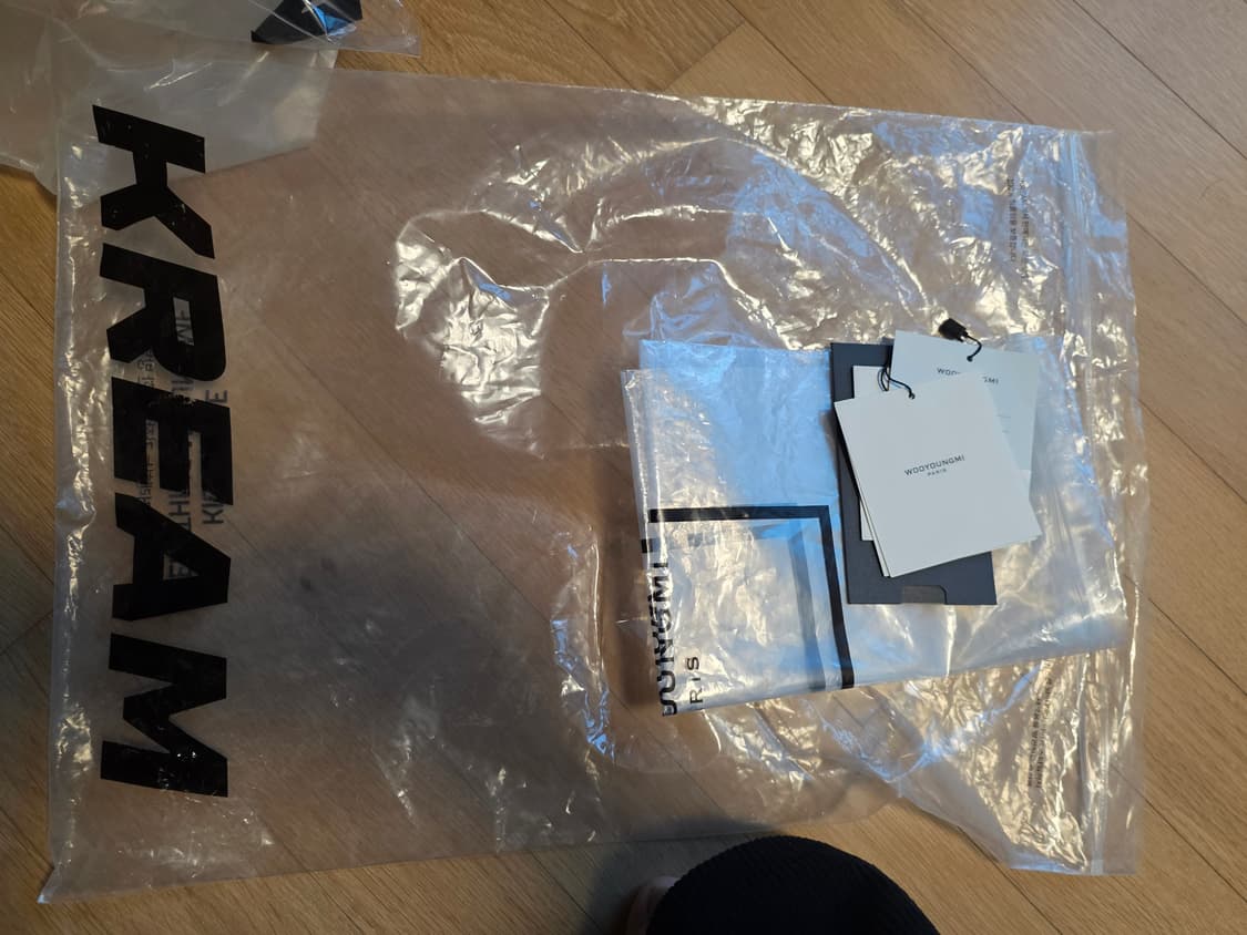 [ 52사이즈 ] 우영미 플라워 백로고 후드티 상품이미지10