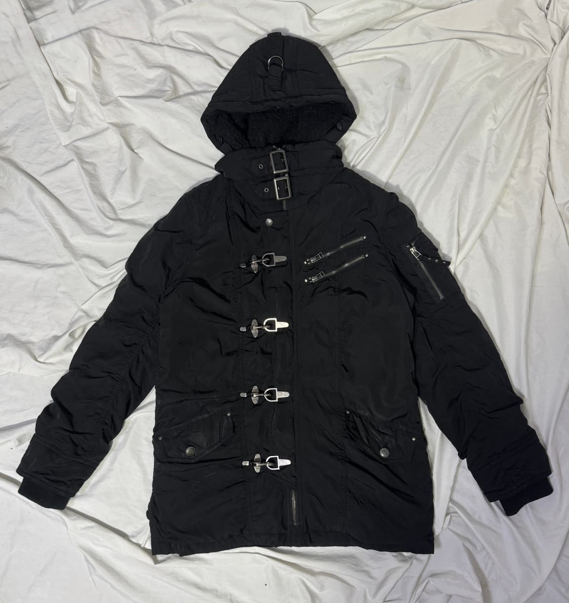 본더치 n3b 밀리터리 파카 y2k vkei 펑크 토네이도마트 lgb 상품이미지4