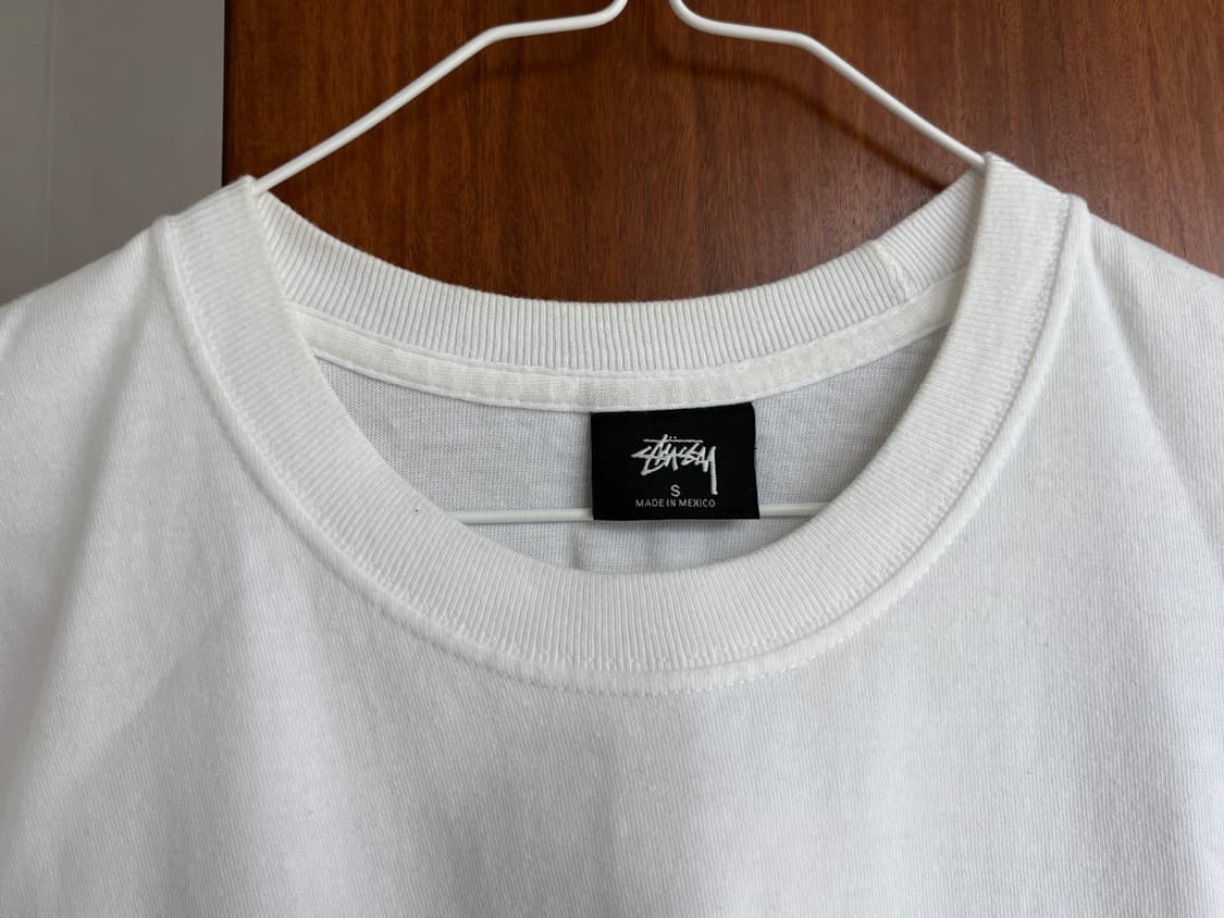 스투시 화이트 티셔츠 S 상품이미지4