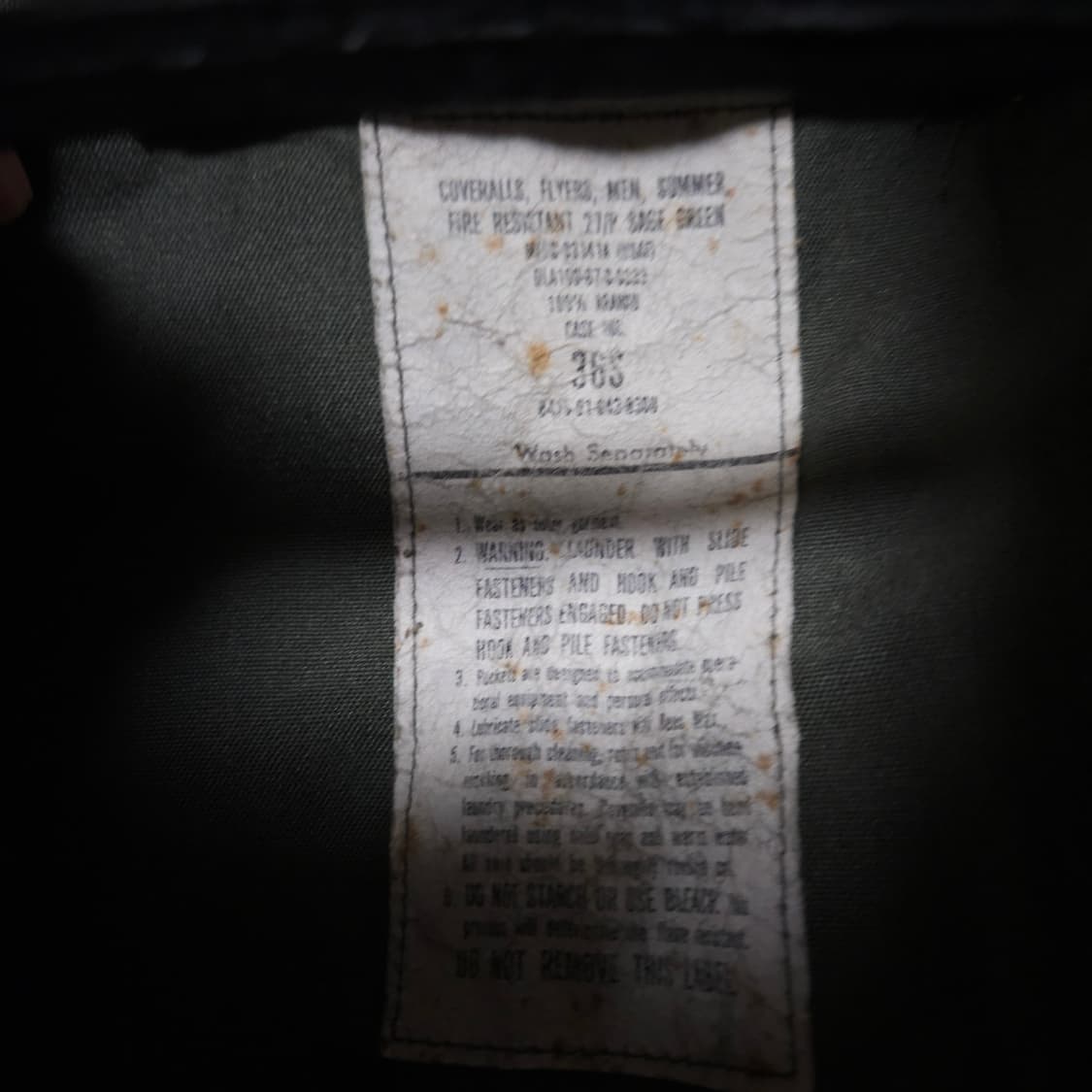 미군 밀리터리 점프수트  상품이미지5