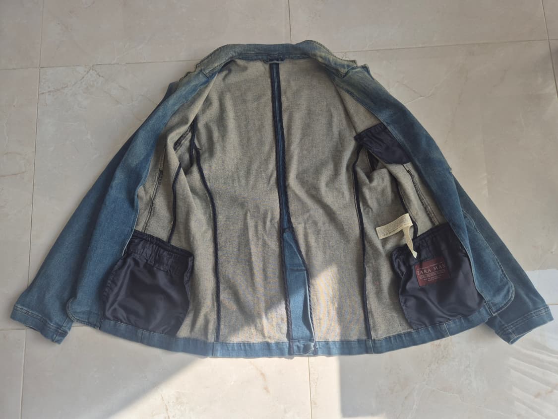 자라 데님 블레이져, ZARA 청자켓 상품이미지3