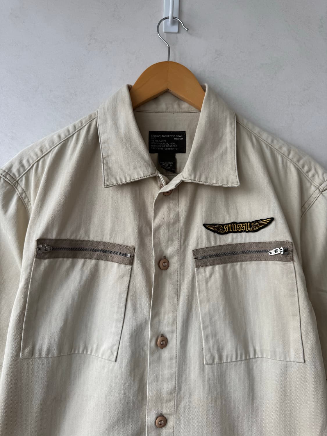 00s 스투시 Military 셔츠 상품이미지2