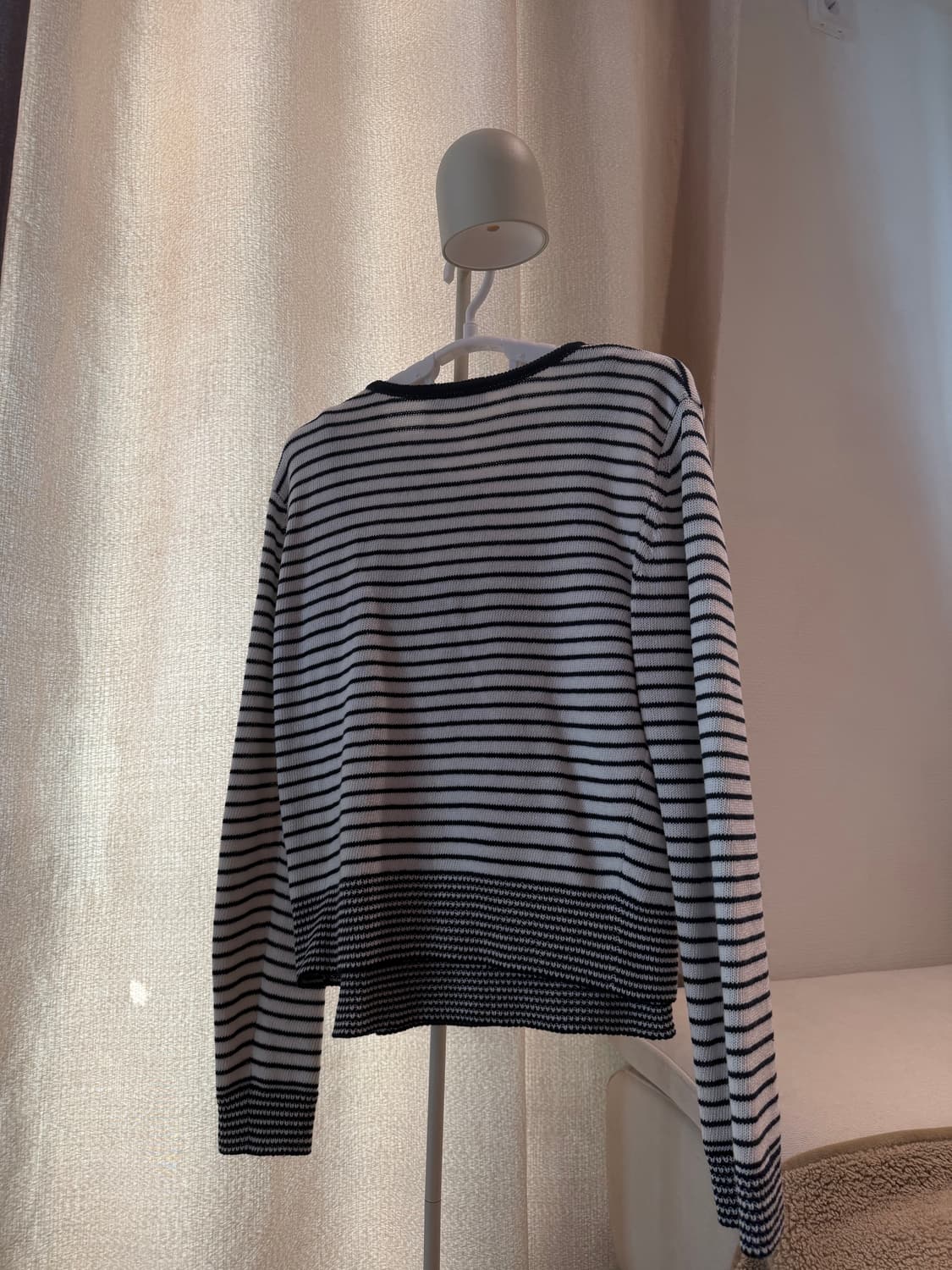 Ttudement 스트라이프 크루넥 가디건 세트 상품이미지7