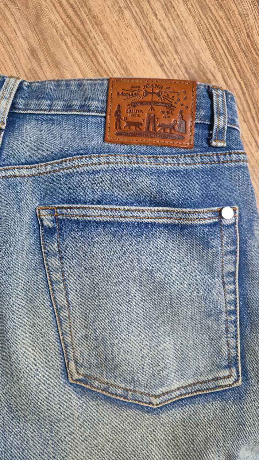 모드나인 올드버디 Old Buddy 청바지 연청 31 사이즈 상품이미지6