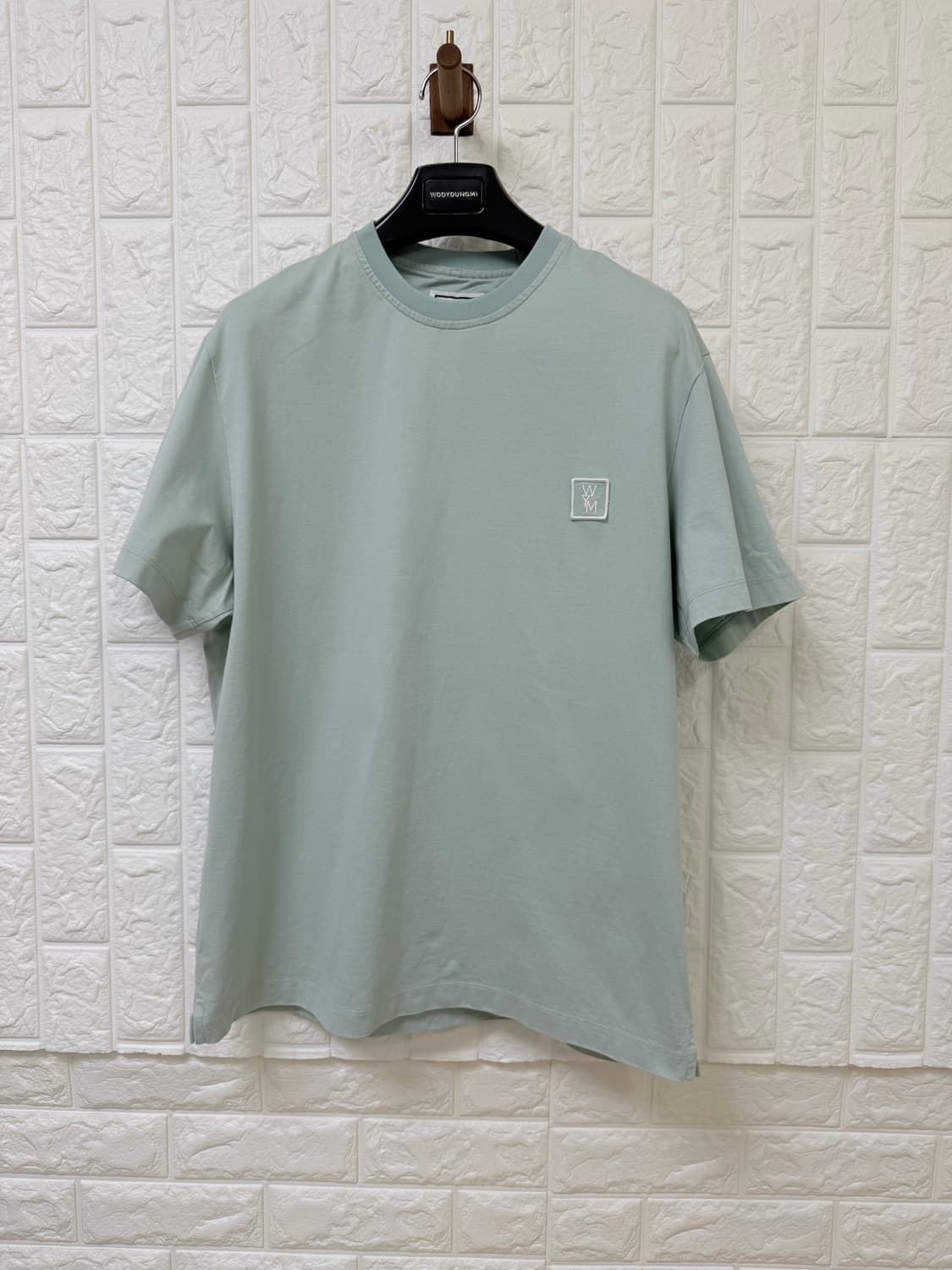 (23fw 새상품급)우영미백로고 티셔츠 (3장일괄 구매시 이상품 드립니다 상품이미지2