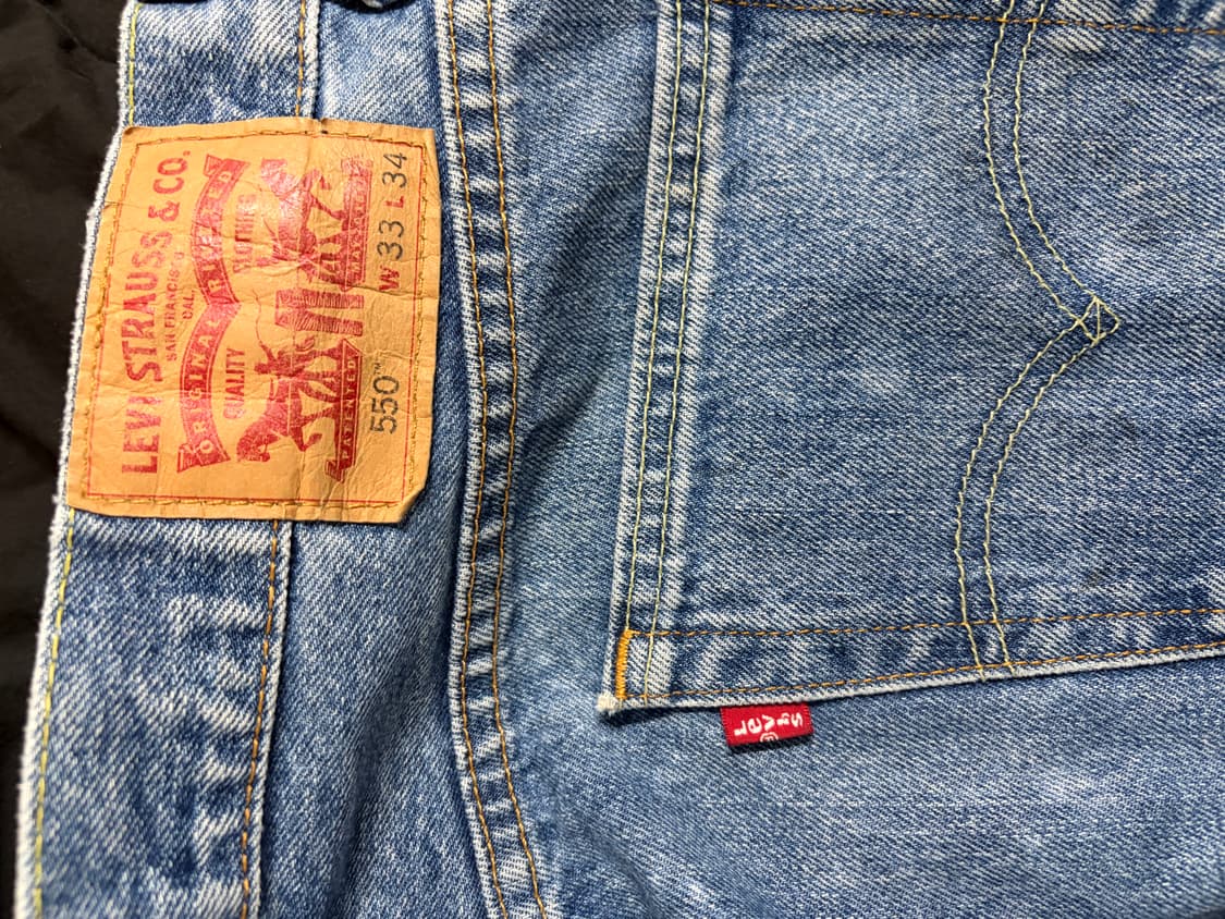 리바이스 550 33/34 상품이미지3