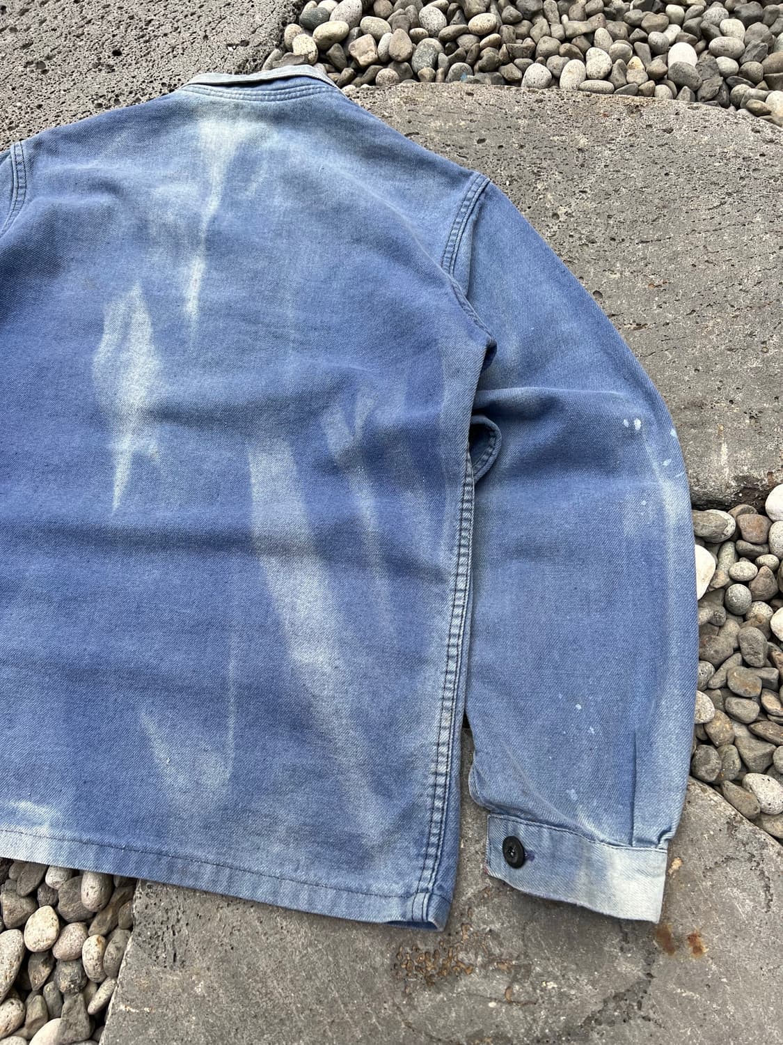 HARD WASHING SUN FADED OLD 프렌치워크자켓 상품이미지8
