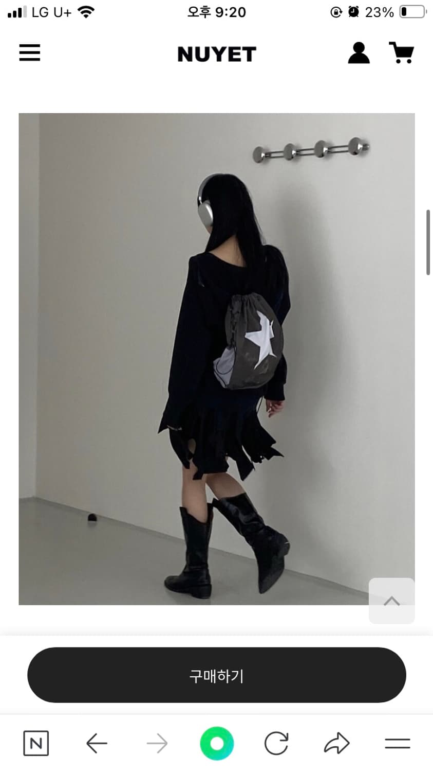 Nuyet star gym sack 상품이미지2