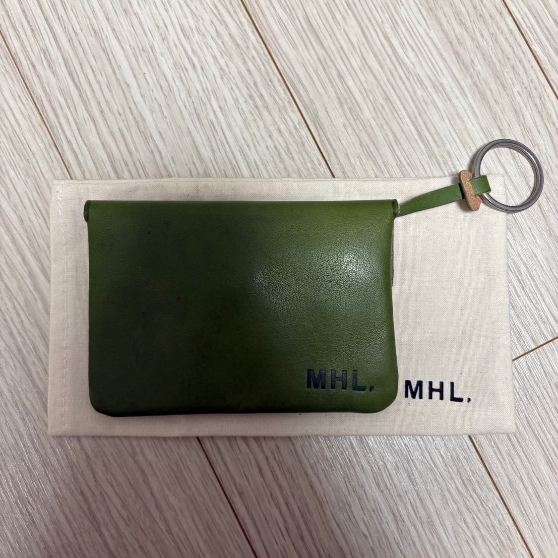 MHL 마가렛호웰 터프 레더 미니 지갑 카드지갑 상품이미지2