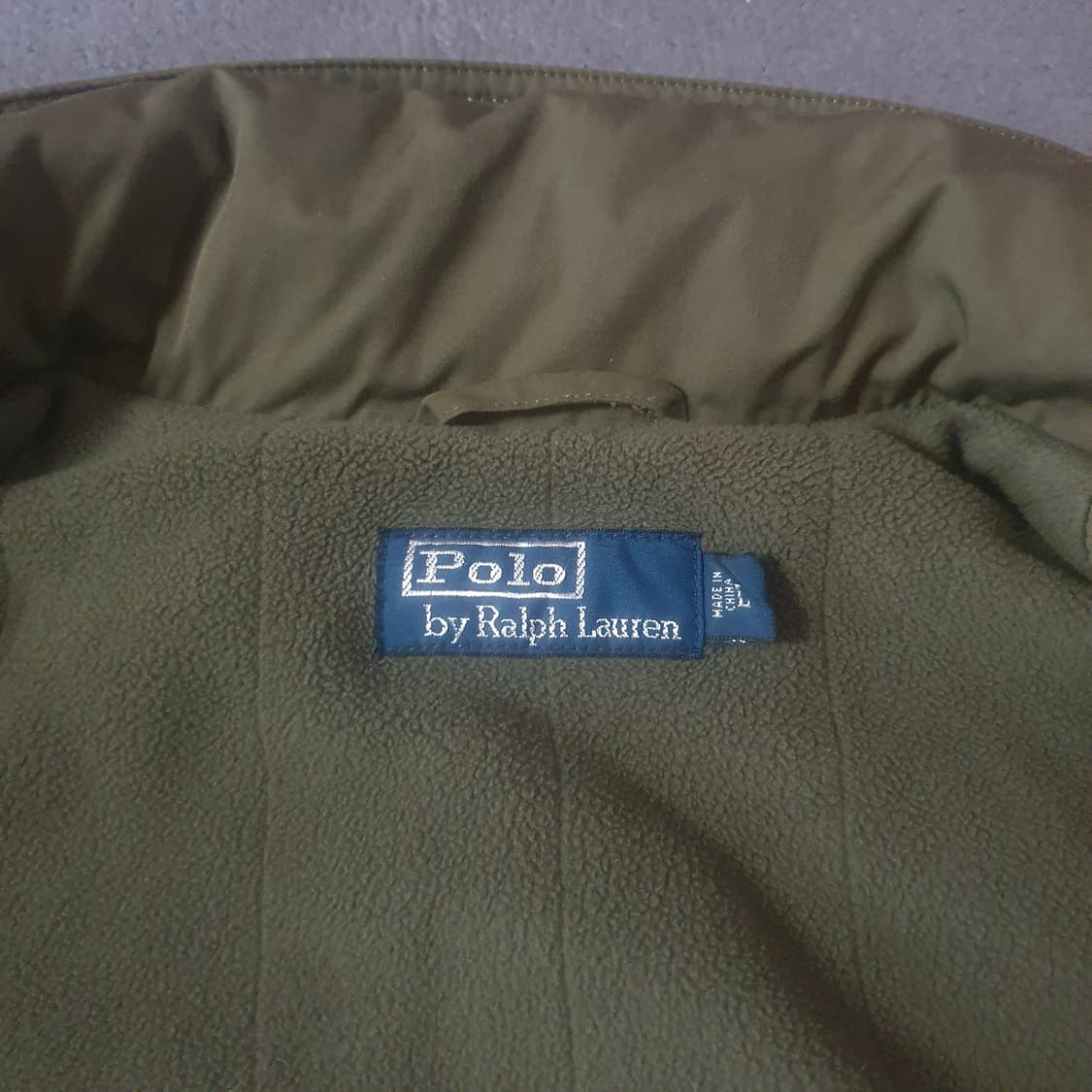 폴로 폴리쉘 페리 자켓 L 라이트카키 상품이미지8