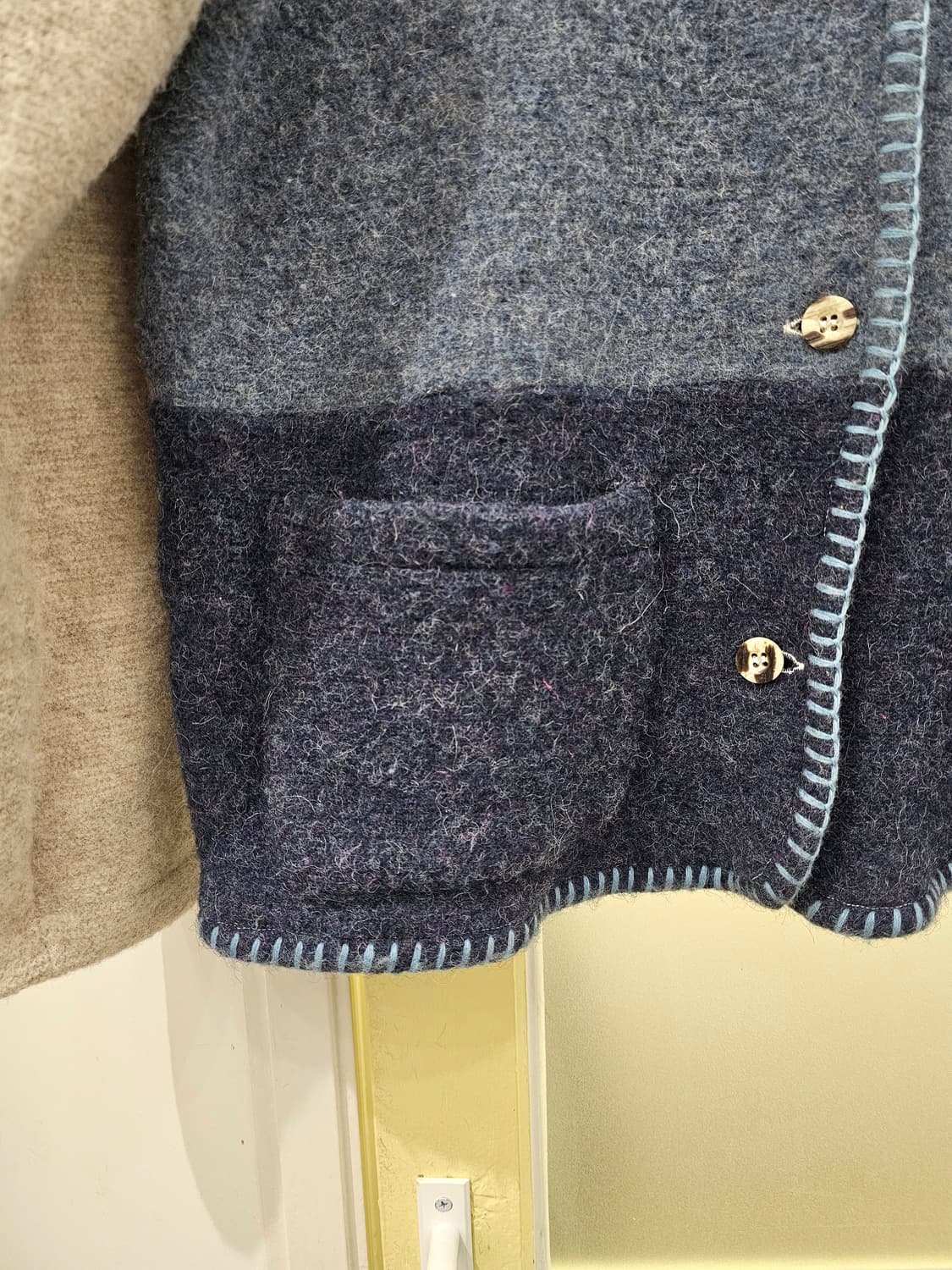 Austria 핸드메이드 울 가디건 상품이미지6