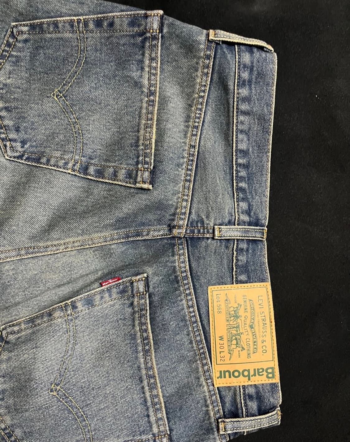 리바이스 바버 데님 팬츠 상품이미지1