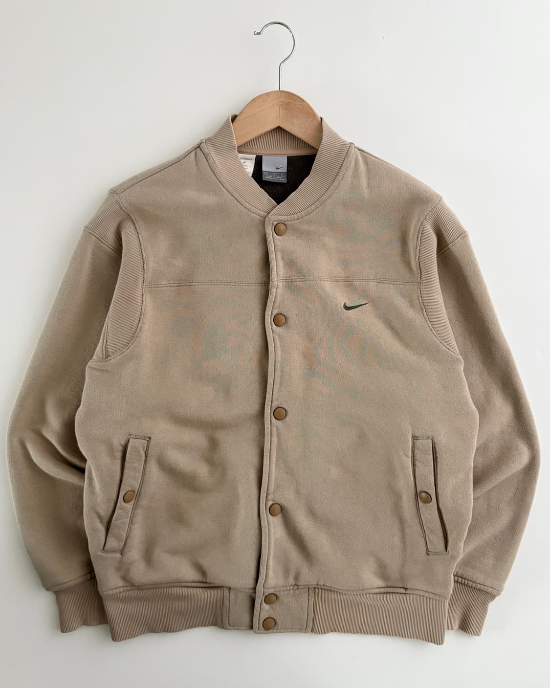 Nike 나이키 00’s 베이지컬러 코튼 스타디움 자켓 상품이미지3