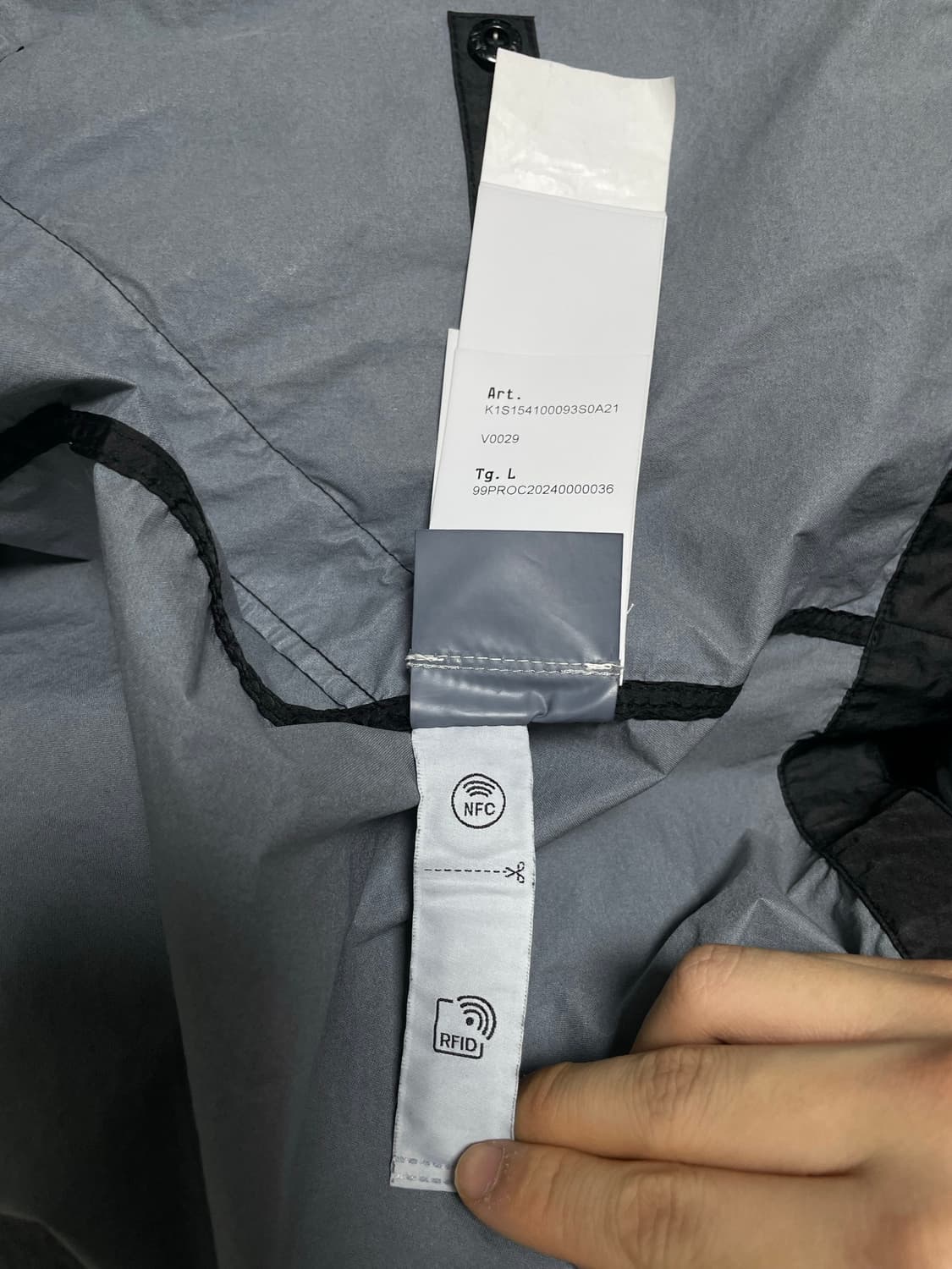 25SS) 스톤아일랜드 멤브라나 3L tc 후드 바람막이 자켓 [L] 상품이미지7