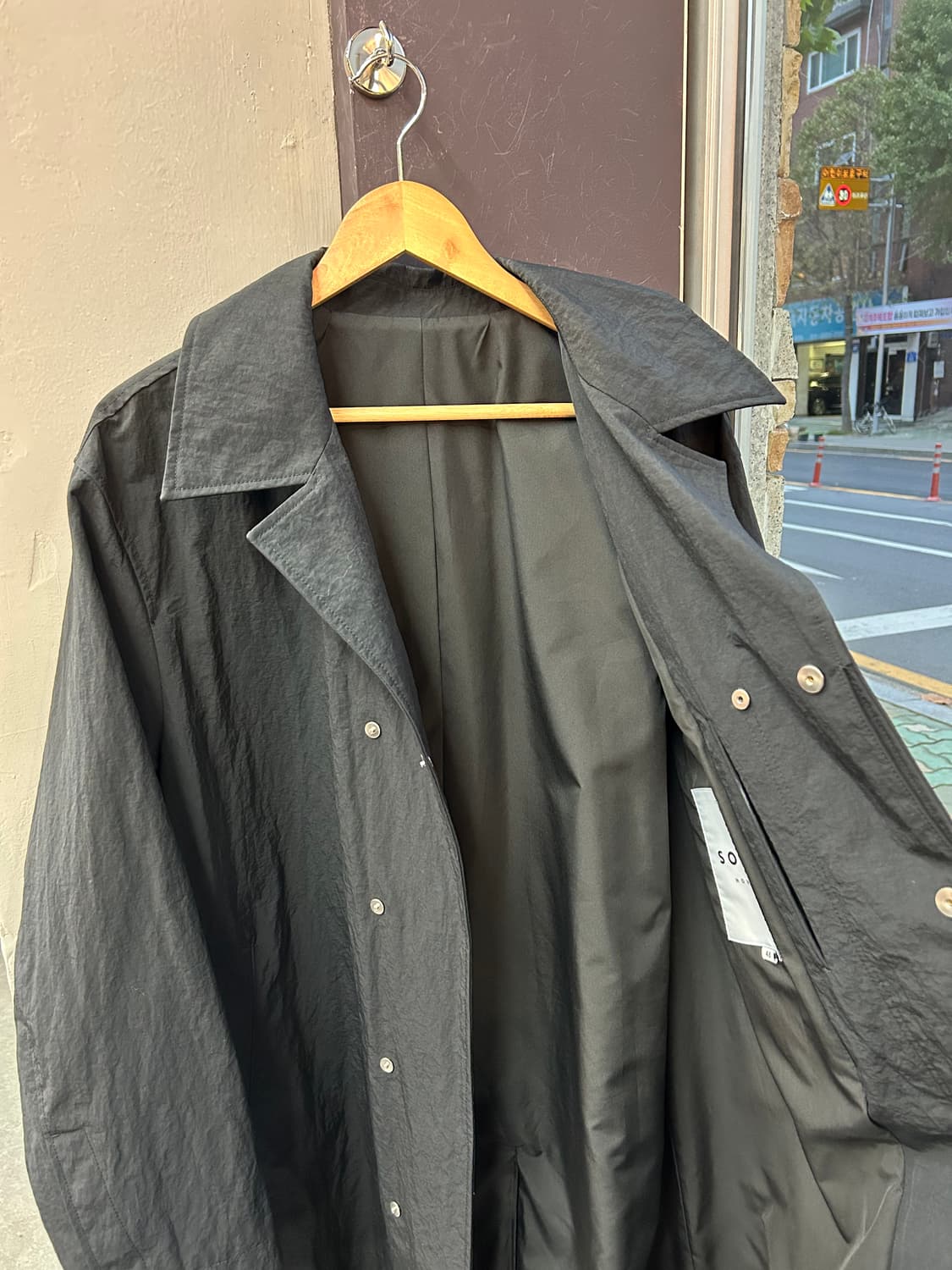 100/ 솔리드옴므 롱 코트자켓 상품이미지8