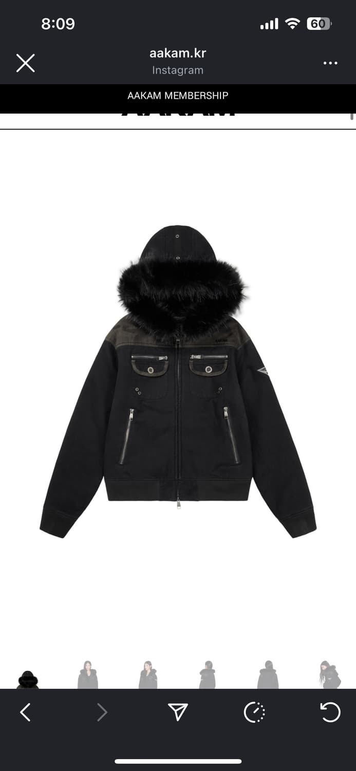 아캄퍼후드집업 상품이미지1