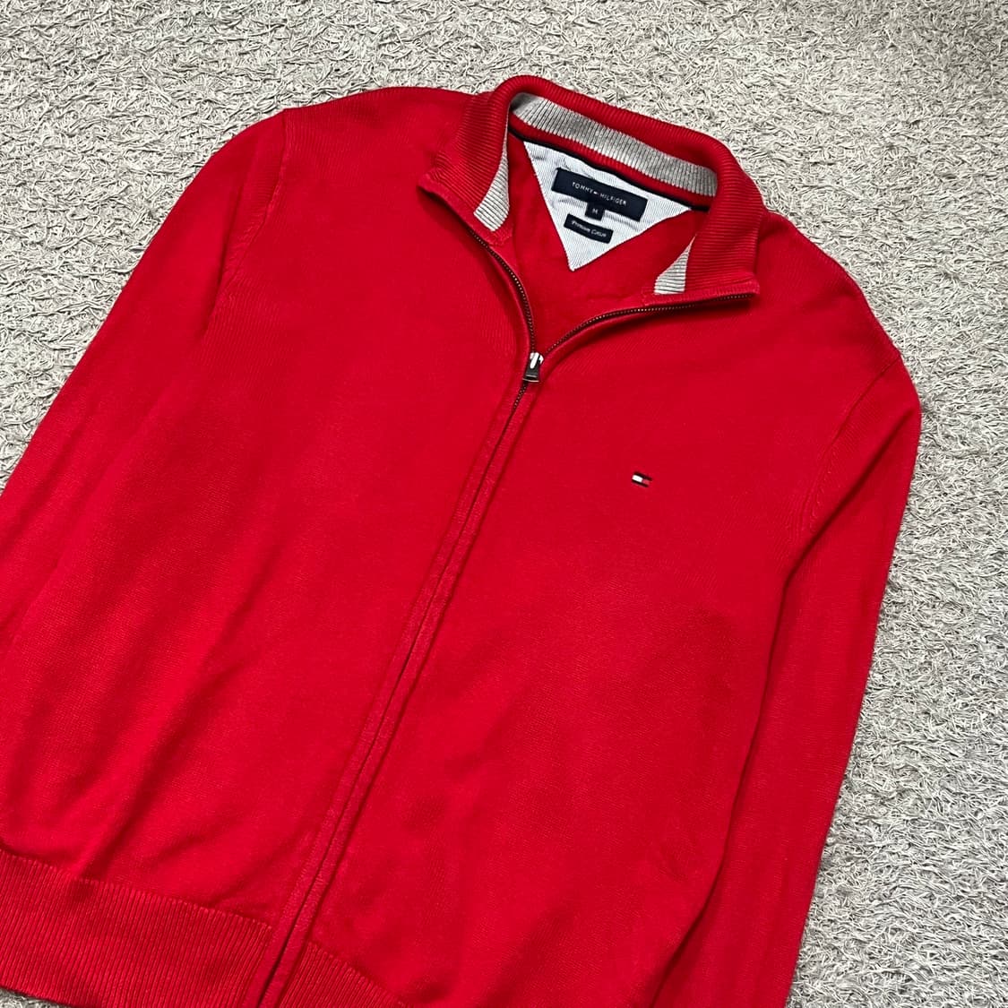 [95] 타미힐피거 니트집업 상품이미지1