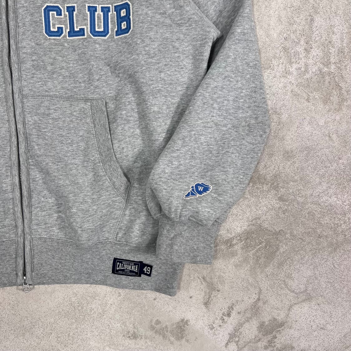 who.Au 캘리포니아 애슬레틱 클럽 후드 집업 상품이미지4