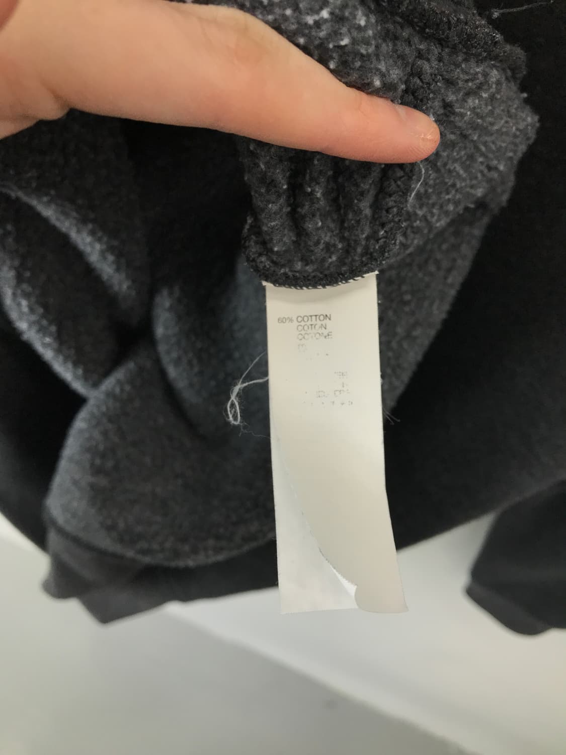 GAP American Flag Logo Charcoal Hoodie 상품이미지7