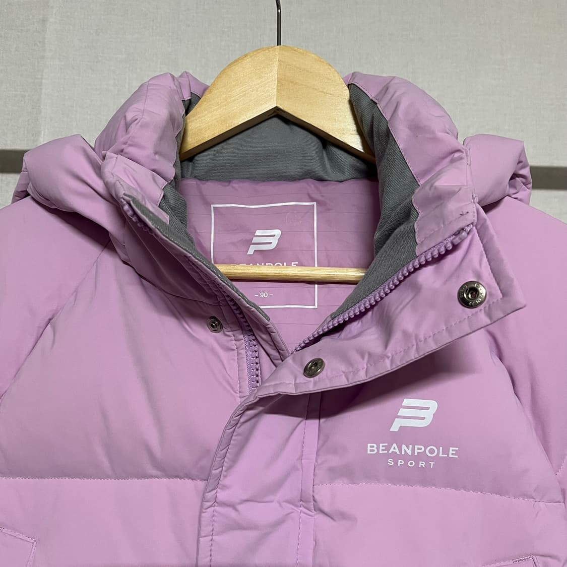 빈폴스포츠 라벤더 롱패딩 90 상품이미지3
