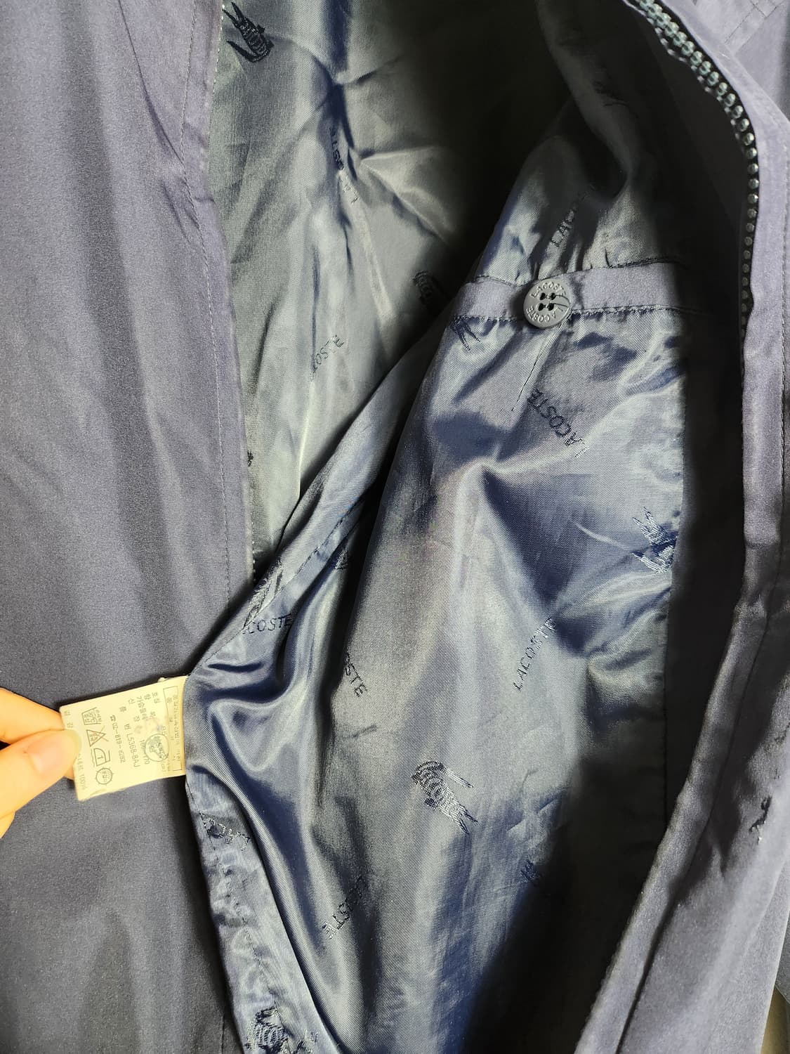 라코스테 네이비색 블루종 상품이미지3