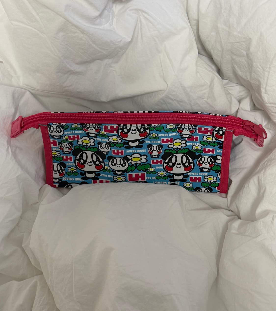 러버스 하우스 판다 펜슬케이스 파우치 삼각 개봉 새상품 빈티지 상품이미지3