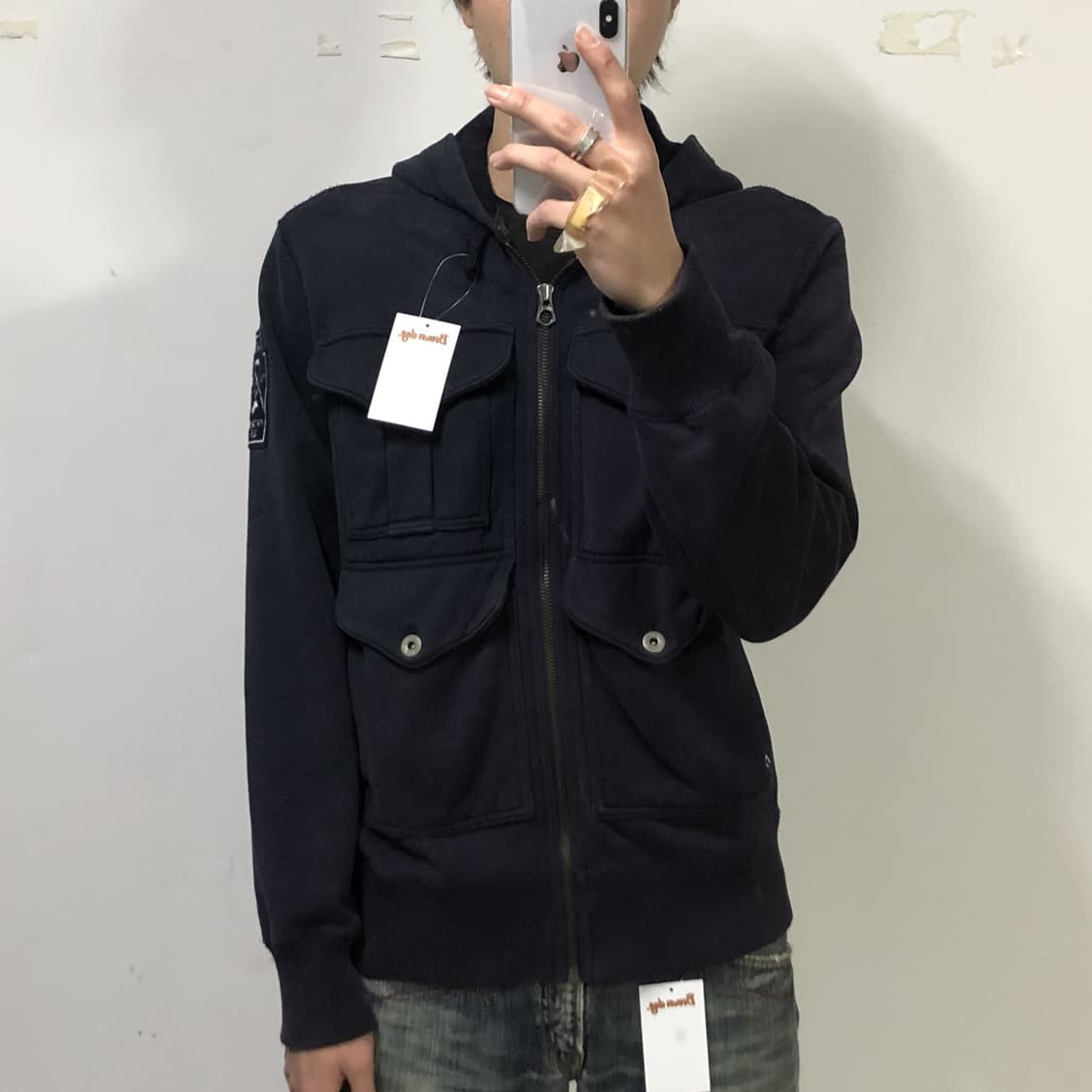 폴로 진스 멀티포켓 후드집업  상품이미지3