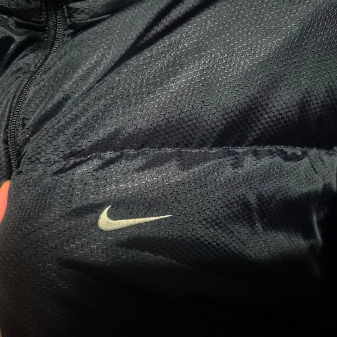 00's 나이키 립스탑 뉴챔프 패딩 XL 희귀 상품이미지5