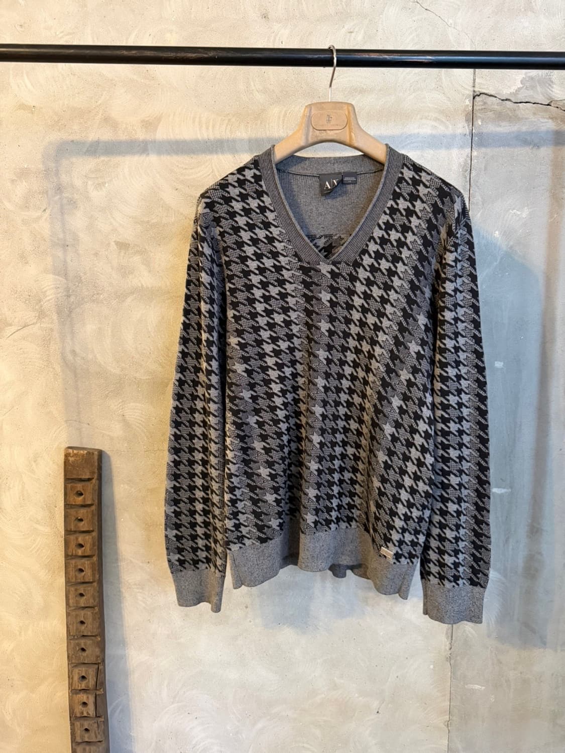 아르마니 익스체인지 브이넥 니트 100 상품이미지9